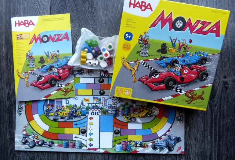 Spoloensk hra pre deti Monza SK CZ verzia Haba od 5 rokov