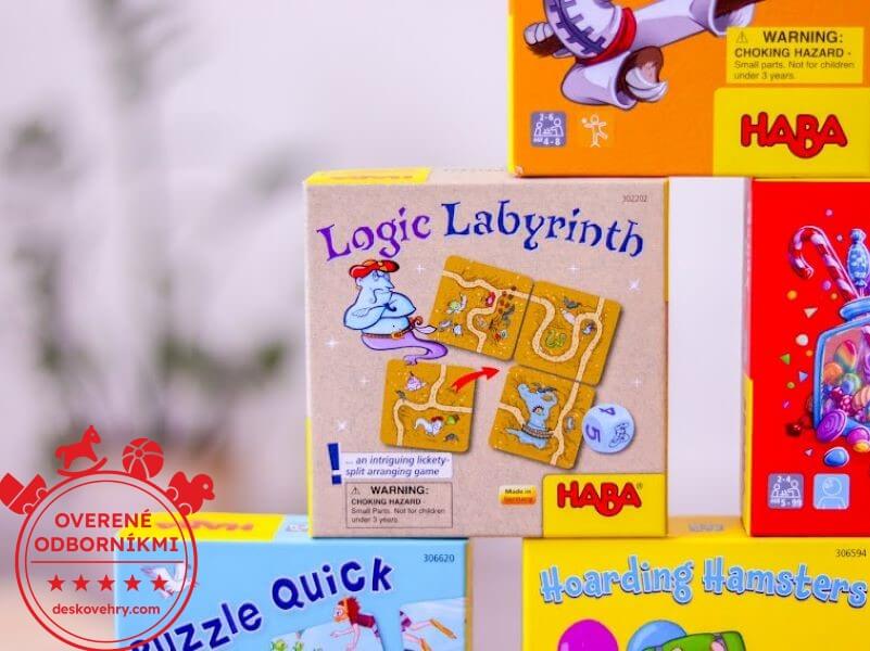 Recenzia: Spoloensk hra pre deti Logick labyrint Haba