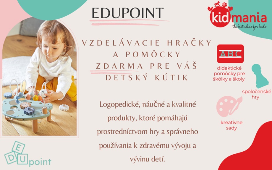 Projekt EDUpoint - vzdelvacie hraky a pomcky ZDARMA 