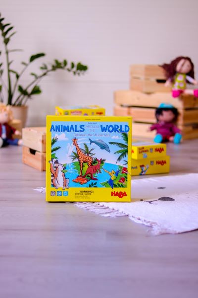Spoloensk hra pre deti Zvieratk sveta Haba od 6 rokov