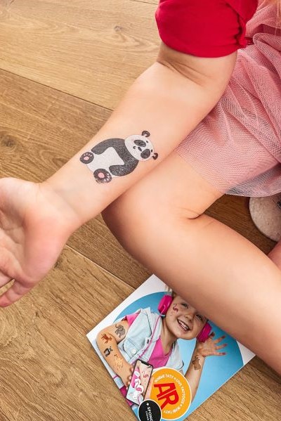 iv tetovaky pre deti zijsk zvierat TATTonMe
