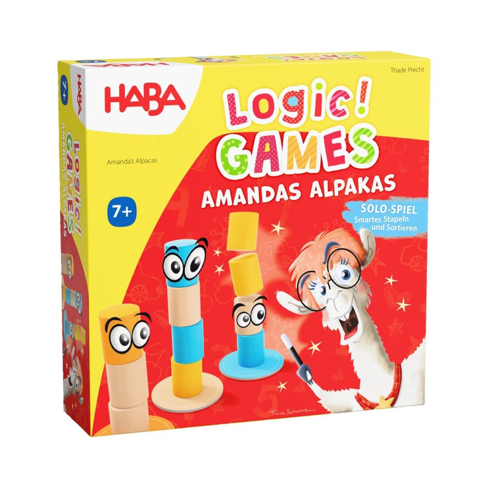 Haba Logic! GAMES Logick hra pre deti Lama Alpaka Amanda od 7 rokov