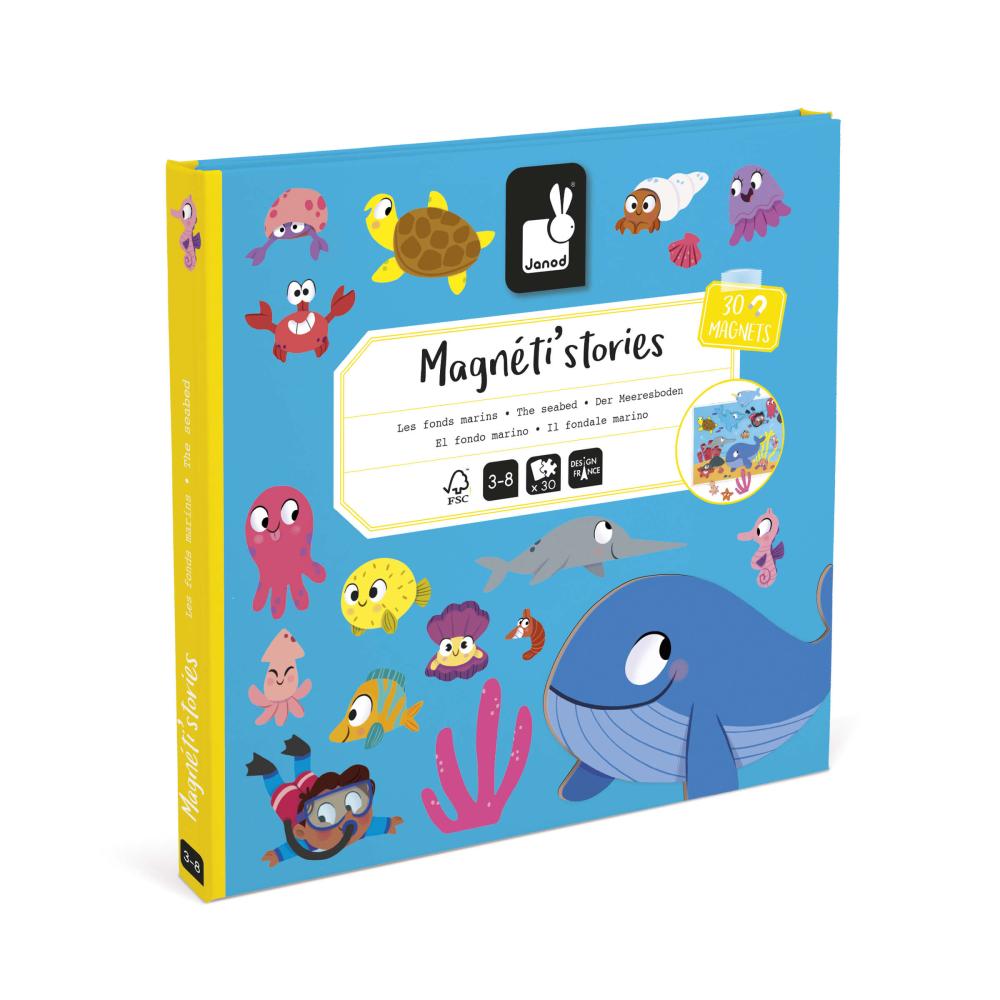 Janod Magnetick kniha Magnetistories Morsk svet