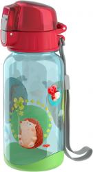 Zdravá fľaša pre deti plastová Ježko a štvorlístok Haba 400 ml