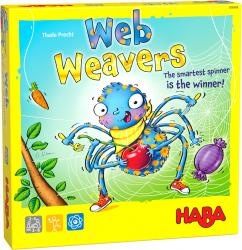 Spoločenská hra pre deti Pavúčia sieť Haba od 3 rokov