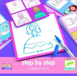 Kreslenie pre najmench Krok za krokom Eduludo Princezniky Djeco od 3 rokov