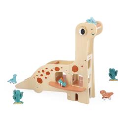 Dreven gar pre deti Dinosaurus Dino Janod s doplnkami 6 ks
