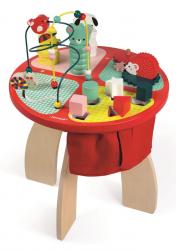 J08018_Dreven hrac stolk s aktivitami na jemn motoriku Baby Forest Janod od 1 roka_3
