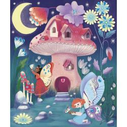 Janod Atelier Mini Kreatvna sada trasov kamienky nalepovanie Magick vly 6