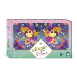 Janod Atelier Midi Kreatvna sada trasov kamienky nalepovanie Magick vly od 5 rokov